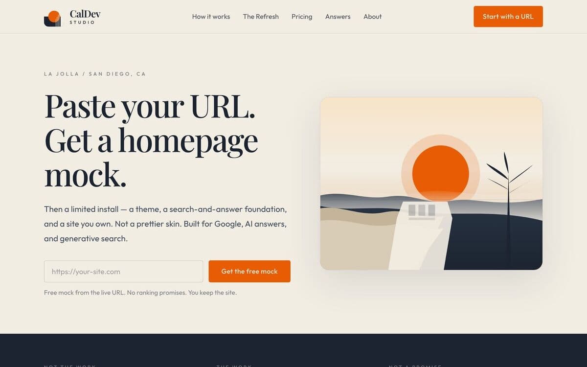 CalDev Studio website