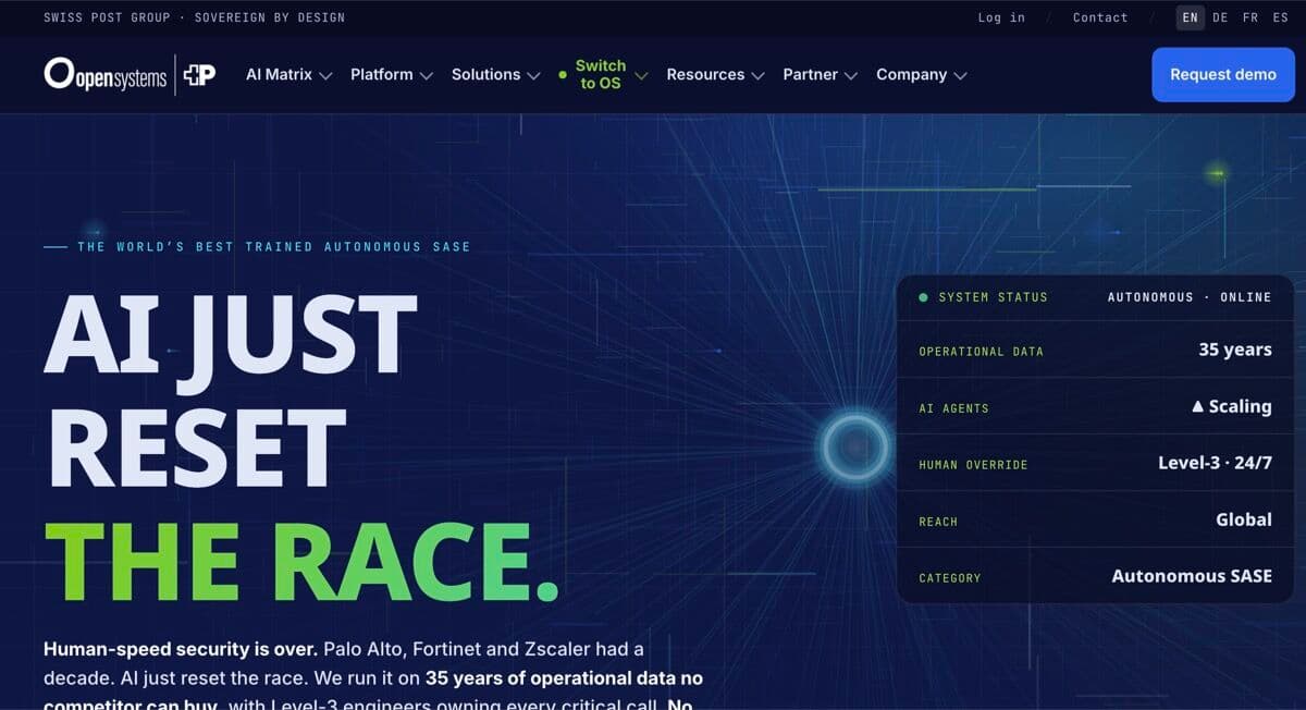 Open Systems website
